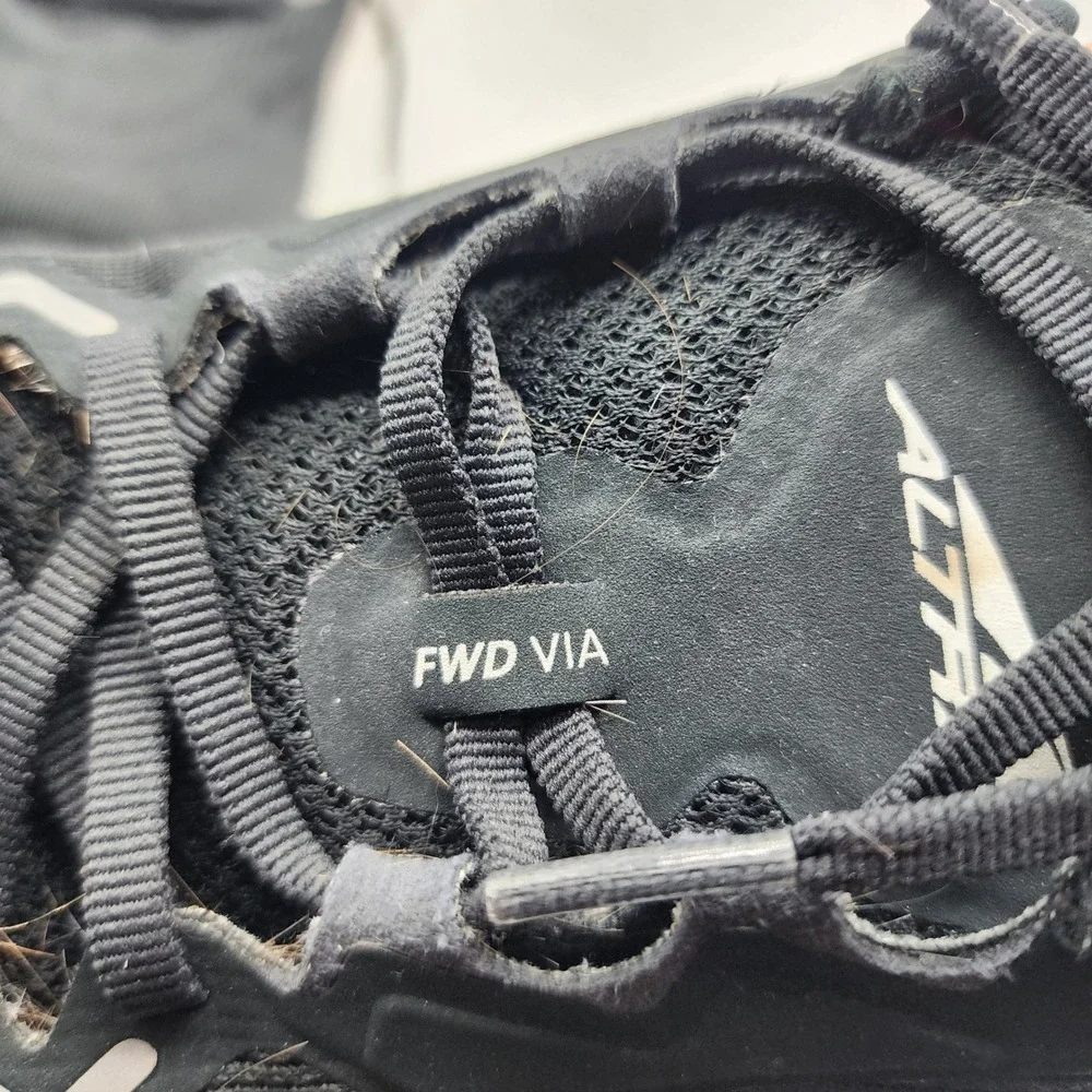 Altra FWD VIA Road Running Shoes Women's 9.5 Black Max Cushion Wide Toe Box
